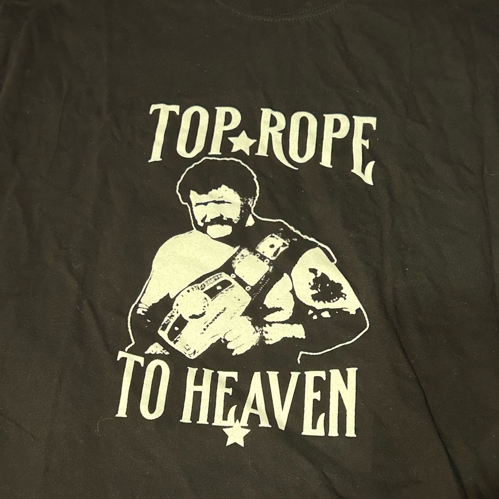 💚2 FOR 25 LISTING SALE💚 Harley Race custom “Top rope to heaven” t shirt! NEW